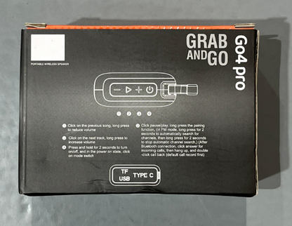 Altavoz Portátil GO4 PRO