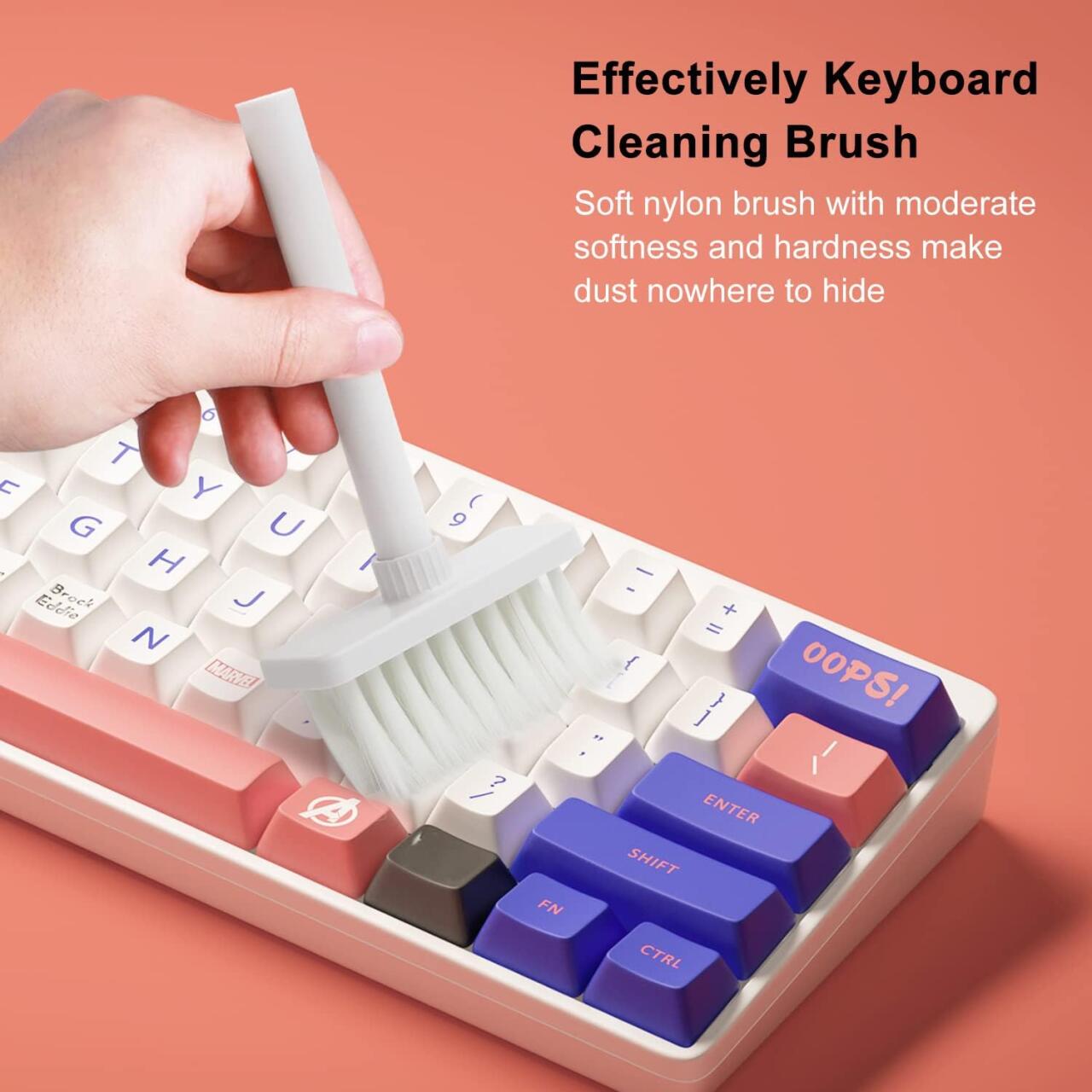 CEPILLO LIMPIEZA TECLADO AURICULAR 5 EN 1