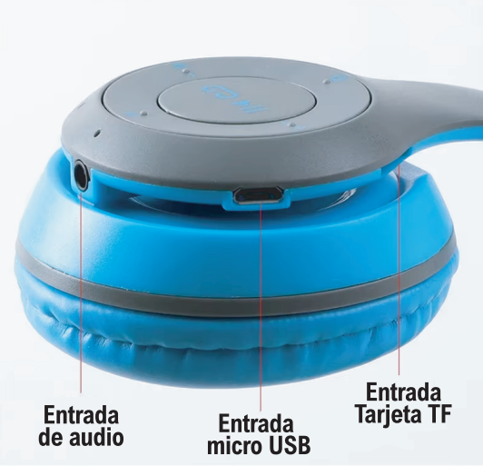 Auriculares Plegables con Diadema